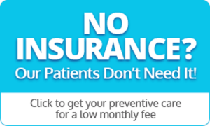 Clickable button for my dental membership program for those without dental insurance